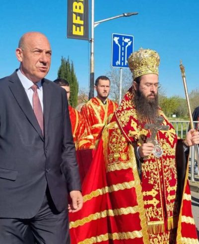Поморие посрещна мощите на Свети Георги Победоносец в навечерието на празника /видео и снимки/