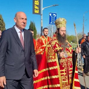 Поморие посрещна мощите на Свети Георги Победоносец в навечерието на празника /видео и снимки/